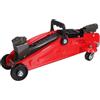 SIXTOL SX JACK MINI 2T | Sollevatore idraulico portatile Basso profilo | Per cambiare ruote auto | Portata 2 tonnellate
