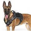 ETACCU Pettorina per Cani di Taglia Grande Pettorina Tattica per Cani Senza Tirare con Maniglia e Clip Frontale, Gilet Militare Regolabile per(XL)