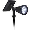 FHS Faretto LED con pannello solare con LED bianco caldo.
