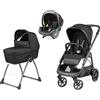 PEG PEREGO - Trio Veloce Con Seggiolino Auto Lounge Licorice