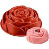 JasCherry Stampo in Silicone per Torte a Forma di Rose - Antiaderente Silicone stampi per Torte, Tortiera, Grande Gelatina, Pane, Ciambelloni #7