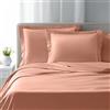 domus&trend - Completo Letto Matrimoniale con Lenzuola Matrimoniali Cotone Percalle 100% 255x295 + 1 Lenzuolo con Angoli Matrimoniale Coprimaterasso Sotto 200x180x30 + 2 Federe Cuscino Letto 50x80
