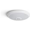 LEDKIA LIGHTING Plafoniera LED soffitto per Soggiorno, Cucina, Bagno 8 W con Sensore di Movimento PIR e Crepuscolare Design 3000K Bianco Caldo