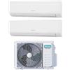 Hisense Climatizzatore Condizionatore Hisense Dual Split Inverter serie ENERGY ULTRA 9+9 con 2AMW35U4RGC R-32 Wi-Fi Integrato 9000+9000