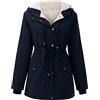 Generico Donne Cappotto Manica Lunga Ba Dentato Doppio Petto Raglan Trench Casual Festa di San Patrizio Giubbotto Donna Invernale Offerta Giubbotto Donna Invernale Lungo