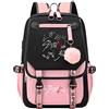 Flyself Kpop Zaino Scuola Ragazze Ragazzi Zaino leggero per la scuola Zaino casual per la scuola superiore per lo studente universitario borsa sportiva