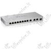 ZYXEL Switch Unmanaged Plus, 8 porte Gigabit, 3 porte 10MGbE, 1 porte SFP+ 10GbE, - Easy Management per VLAN, QoS - FANLESS