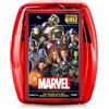 Winning Moves TOP TRUMPS QUIZ - Gioco a quiz Marvel - Articolo per fan Marvel - Età 12+ - Tedesco