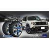 Michelin Catene da Neve Jeep Renegade Universali Omologate per ruote 225 55 18 ruote auto