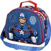 Marvel Borsa per il Pranzo 3D, 25.5 x 20 cm, Blu First