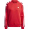 ADIDAS Felpa Essentials 3-Stripes Fleece Adidas donna