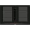 SIEMENS EX875LX67E iQ700 Piano a induzione con cappa integrata 80 cm con profili