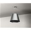 ELICA PRF0120354A EASY UX IX/F/50 Cappa Isola Sospesa 51 cm - Filtrante - 610 m³/h - Classe A - Acciaio inox