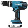 Makita HP457DWE Trapano Avvitatore a Percussione a Batteria Li-Ion 1,5Ah 18V