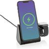 Caricatore 3in1 con powerbank Powerbase in rPlastica RCS personalizzate o neutre