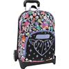 Comix BRIGHT - Zaino Con Trolley Staccabile e Regolabile in Altezza, Manico e Spallacci a Scomparsa, Ampio Vano e Tasca Frontale a Zip - Etichetta Nome 32x52hx23 cm