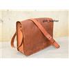 Fatto a mano Valigetta 18" marrone fatta a mano messenger borsa per laptop in vera pelle c...