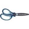 Pelikan - Griffix - Forbici per Bambini - Blu - Mancini - Per Scuola - Impugnatura Ergonomica Pedagogica - Made in Germany