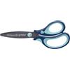 Pelikan - Griffix - Forbici per Bambini - Blu - Destrimani - Per Scuola - Impugnatura Ergonomica Pedagogica - Made in Germany