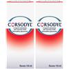 Haleon Italy Srl CORSODYL 2 mg/ml soluzione per mucosa orale Set da 2x150 ml Collutorio