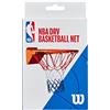 Wilson Rete da Basket NBA DRV RECREATIONAL NET, Dimensioni ufficiali, Nylon, Rosso/Bianco/Blu