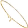 Gioielleria Lucchese Oro Bracciale Donna Tennis Oro Giallo GL101842