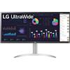 LG LG 34WQ650-W Monitor PC 86,4 cm (34) 2560 x 1080 Pixel 4K Ultra HD LCD Argento, Bianco 34WQ650-W