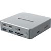 Conceptronic DOCKING STATION 15in1 CONCEPTRONIC DONN25G DisplayLink USB 3.2 Gen 2 -USB-A 5 Gpbs x2-USB-A10 Gbps x2-USB-C 10 Gbps x Fino:30/09 DONN25G