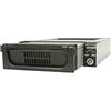 StarTech.com StarTech.com Cassetto rack portatile per disco rigido SATA da 5,25, robusto, in alluminio e di colore nero (DRW150SATBK) - Rack mobile per unità di memorizzazione - 3.5 - nero DRW150SATBK