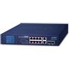 Planet Planet FGSD-1022VHP switch di rete Non gestito L2 Fast Ethernet (10/100) Nero 1U Supporto Power over Ethernet (PoE) FGSD-1022VHP