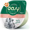 Oasy Cat More Love Green Cup Tonno con Salmone - Vaschetta da 70 Gr
