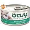 Oasy Cat Gustosa Mousse con Coniglio - Lattina da 85 gr