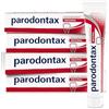 Parodontax Dentifricio Original, per Gengive Sane e Denti Forti, Uso Quotidiano, Alito Fresco, Gusto Migliorato, 4 x 75ml