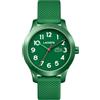 Lacoste Orologio Analogico al Quarzo da Bambini Collezione LACOSTE.12.12 KIDS con Cinturino in Silicone Verde - 2030001