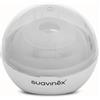 Suavinex DUCCIO - Sterilizzatore portatile per succhietti a luce UV, con USB o con batterie, Sterilizza in 3 minuti, Uccide il 99% dei germi, Bianco