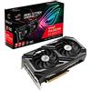 Asus ROG Strix AMD Radeon RX 6600 XT OC Edition Scheda Grafica, AMD RDNA 2, PCIe 4.0, 8GB GDDR6, HDMI 2.1, DisplayPort 1.4a, Ventole Axial Tech, Super Alloy Power II, GPU Tweak II, Nero