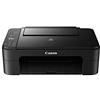 Canon PIXMA TS3350 - Stampante multifunzione a getto d'inchiostro a colori (stampa, scansione, copia, display LCD da 3,8 cm, WLAN, Print App, 4800 x 1200 Dpi), colore: Nero