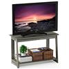 Furinno Beginning Centro di Intrattenimento TV, Legno, Grigio rovere francese, 39.8 x 39.8 x 55.09 cm