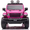 Auto Macchina Elettrica Jeep Wrangler Rubicon 12V per Bambini porte apribili Con