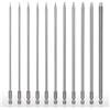 CPROSP 11 punte Torx da 200 mm, lunga punta Torx T6, T7, T8, T9, T10, T15, T20, T25, T27, T30, T40, S2, testa a stella