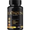 Lionzen Testosterone Uomo Massa muscolare | Forza Energia | +19 ingredienti | Ashwagandha, Maca, Ginseng, Tribulus terrestris, Ginkgo, Beta Alanina, Taurina, Muira Puama, L-Arginina, Zinco, Magnesio, Vitamine