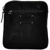 Avirex Borsello Uomo a Tracolla in Eco Pelle, Borsa a Tracolla Uomo Impermeabile con Tasche a Zip in Stile Vintage, Collezione Buffalo BFL07 (Ink)