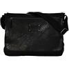 Avirex Messenger Uomo in Eco Pelle, Cartella porta PC a tracolla Uomo impermeabile, in stile Vintage, Collezione Buffalo BFL02 (Ink)