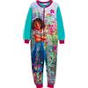 Disney Encanto Onesie per Ragazze Pigiama Mirabel Bambini Fleece all in One Pjs Madrigal Loungewear