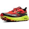 Brooks Cascadia 18, Sneaker Uomo, Cherry Tomato Lime Black, 45.5 EU