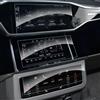SHAOHAO Pellicola Protettiva in Vetro Temperato per Audi A6 C8 / A7 4K8 2019-2024 Set Completo per Navigatore e Schermo Posteriore Antigraffio Antiditate 9H [3 Pezzi]