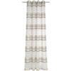 Neutex for you! Tenda con Occhielli, Poliestere, Bianco Lana, Panna, Marrone, Marrone Scuro, 245.0x144.0x245.0 cm