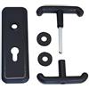 PREFER set placca e maniglia per basculante/garage
