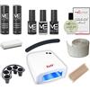 ALTÉAX kit Semipermanente Unghie Completo MESAUDAME Gel Polish - Con Fornetto UV 36 WATT + Ultrabond + OMAGGIO Olio Cuticole ALTÉAX® + Smalto Semipermanente da 5ml Base/Top e Colore