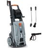 Comet KSX 1950 Gold Plus - Idropulitrice con avvolgi tubo - 180 bar max - 564 lt/h